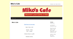 Desktop Screenshot of mikoscafe.com